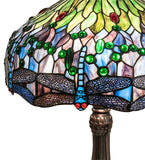 31"H Tiffany Hanginghead Dragonfly Table Lamp