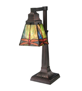 19.5"H Prairie Dragonfly Desk Lamp