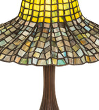 22"H Tiffany Bell Table Lamp