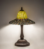 22"H Tiffany Bell Table Lamp