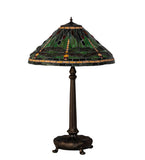 31"H Tiffany Dragonfly Table Lamp