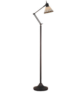 60"H Prairie Mission Adjustable Floor Lamp
