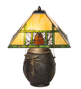 19.5"H Pinecone Ridge Table Lamp