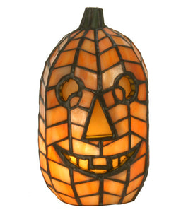 8.5"H Jack O'Lantern Accent Lamp