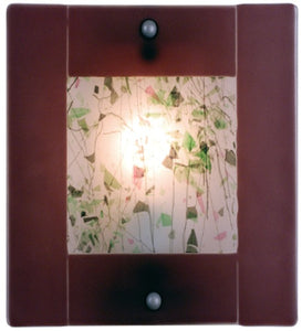 12"W Metro Fusion Fall Of My Youth Contemporary Wall Sconce