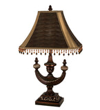29"H Alhambra Oblong Victorian Desk Lamp