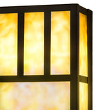 6.5"W Hyde Park Double Bar Mission Outdoor Wall Sconce
