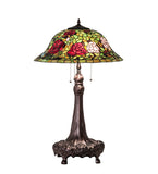 31"H Tiffany Rosebush Table Lamp