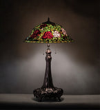 31"H Tiffany Rosebush Table Lamp