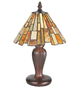 13"H Jadestone Table Lamp
