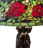 24"H Tiffany Rosebush Table Lamp