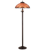 65"H Elan Victorian Tiffany Floor Lamp