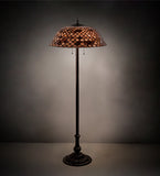 64"H Tiffany Fishscale Floor Lamp
