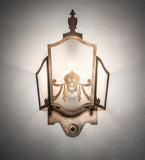 12"W Theatre Mask Wall Sconce