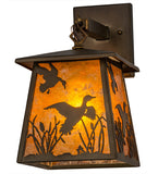 7.5"W Ducks Outdoor Wall Sconce