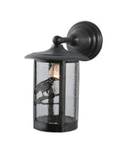 8"W Fulton Raven Outdoor Wall Sconce