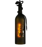 36"W Tuscan Vineyard Etched 10 Wine Bottle Cascading Pendant