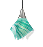 9"W Metro Fusion La Spiaggia Handkerchief Mini Pendant